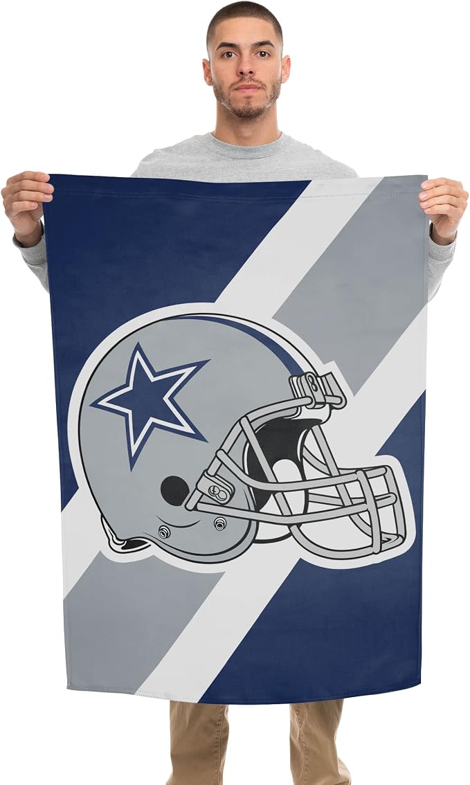 NFL Double Sided Team Logo Vertical Flag (40" x 28")