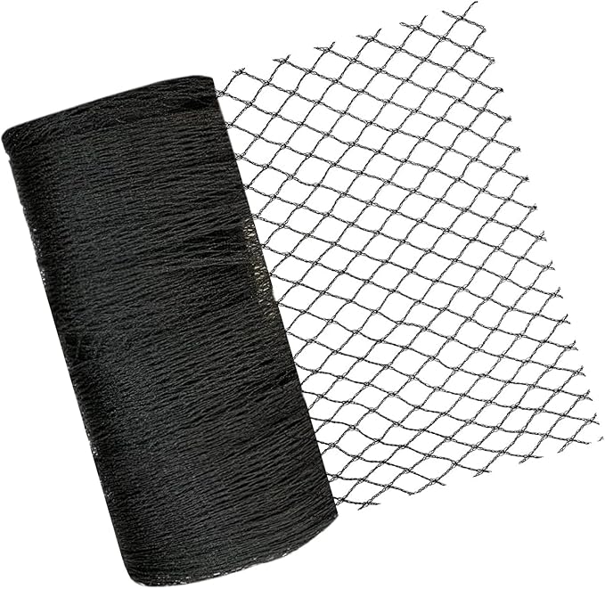 Bird Netting for Garden 20x20 Ft, 1/2 Inch Mesh Heavy Duty Garden Netting for Plants, Fruit Trees & Blueberries, UV Resistant Outdoor Protection Against Birds, Squirrels, Deer & Poultry