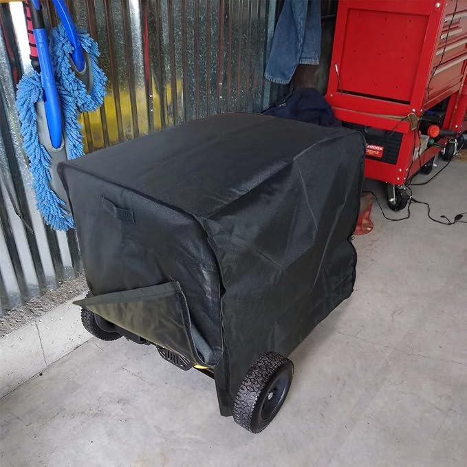 Waterproof Generator Cover 32 x 24 x 24 inch, for Most Generators 5000-10000 Watt, Heavy Duty Thicken 600D Polyester,Weather and UV Resistant