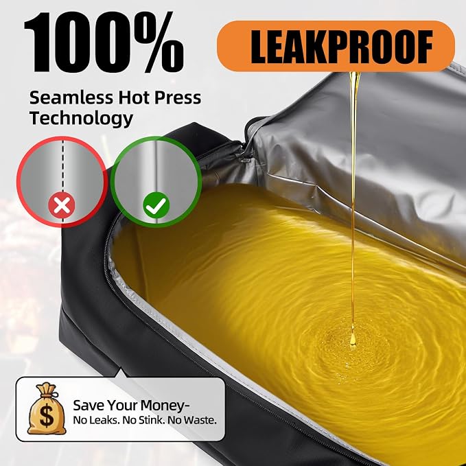 270° Opening BBQ Blanket for Resting Meat, Insulated Leak-Proof Meat Resting Bag for Brisket, Father's Day Birthday Gift for Men Dad Husband, Smoker Grilling Accessories for Kitchen Party Camping
