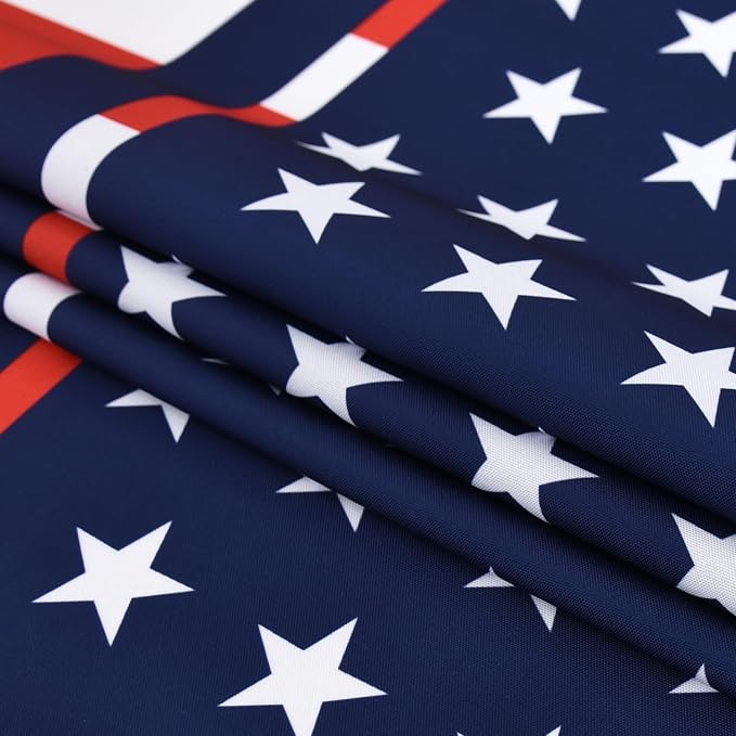 Waterproof Patriotic Tablecloth Fabric - Square 58x58 Inch American Gingham Checker Table Cloth for Indoor/Outdoor Use - Buffalo Table Cover for Picnics, BBQs, and Memorial Day