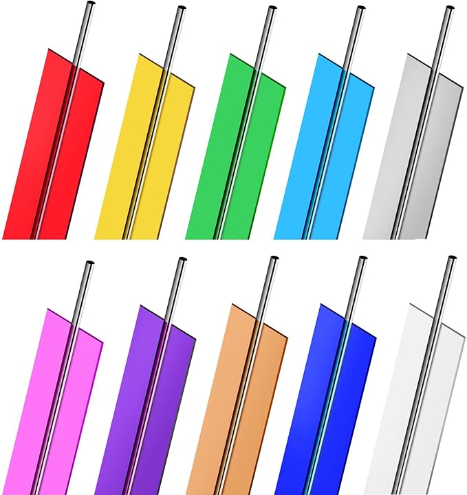 2000 Pcs Metallic Twist Ties 10 Colors Twist Tie 4" Bread Ties Twist Ties for Bags Foil Twist Ties Bag Ties Colorful Twist Ties for Party Gift Wrapping Bags Cellophane Treat Bags Bread Candy Bags