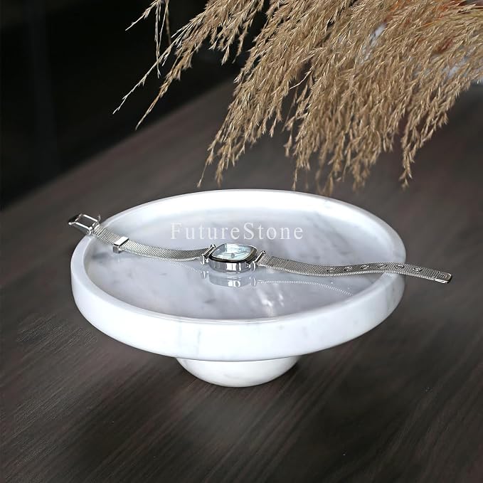 Preciousness Marble Decorative Tray for Home Decor,Living Room Decor,Coffee Table Decor,Decorative Tray for Living Room Decor, Kitchen Table Decor or Serving Tray