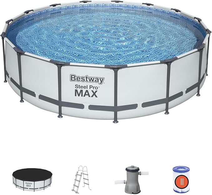Bestway Steel Pro Max™ 15' x 42"/4.57m x 1.07m Pool Set