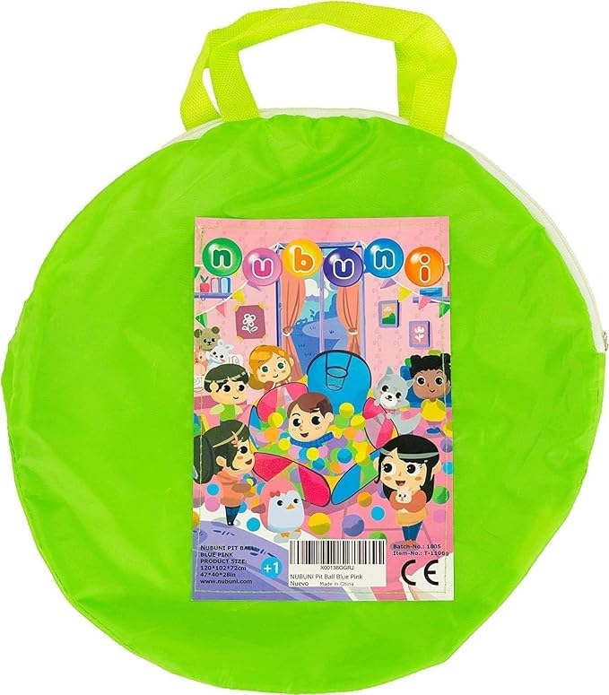 Ball Pit for Toddlers | Kids Ball Pit | Ball Pool for Babies | Piscina de Pelotas para Bebes | Playpen with Basketball Hoop and Zipper Storage Bag, 4 Ft/120CM G : Balls NOT Included