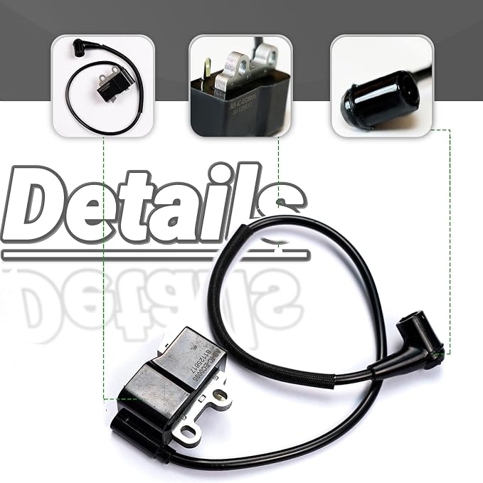 A411001620 Lgnition Coil with Spark Plug for Echo EB600RT, PB-580H PB-580T Backpack Blower Engine Module Replaces A411001621