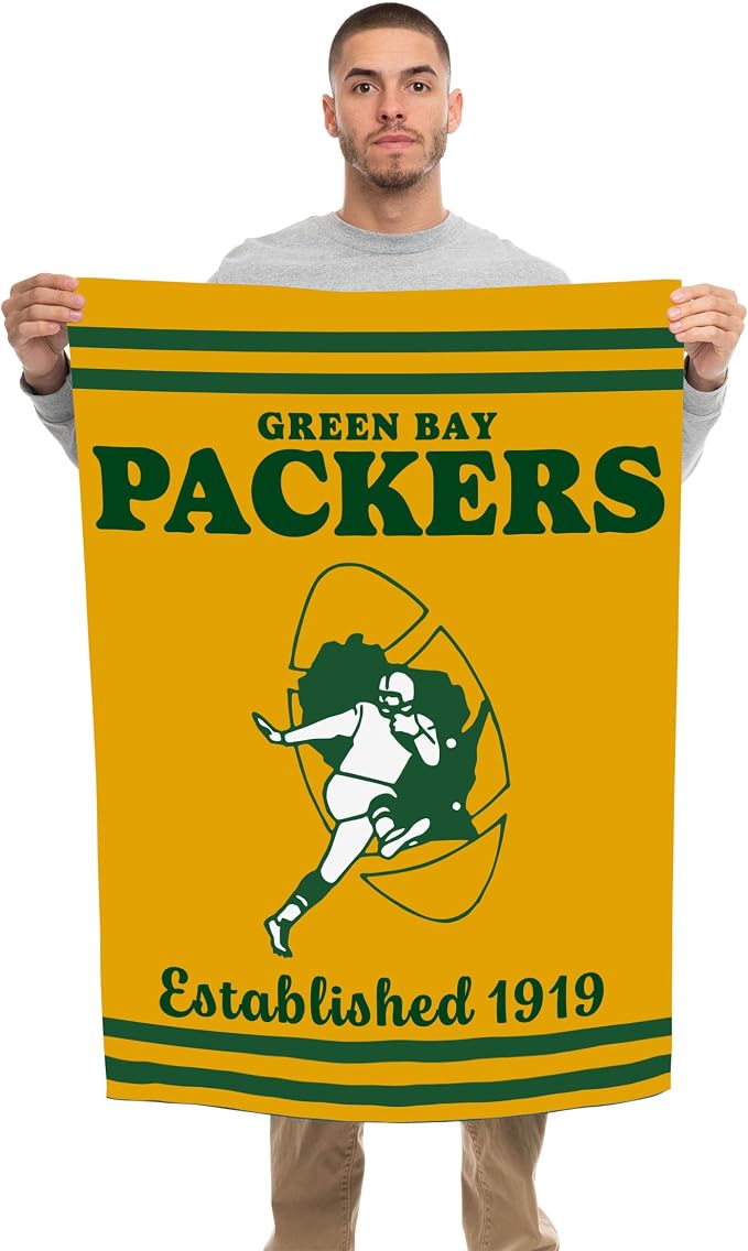 NFL Double Sided Team Logo Vertical Flag (40" x 28")