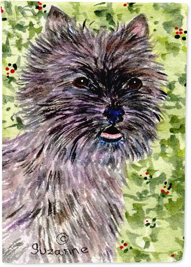 Caroline's Treasures SS8815GF Cairn Terrier Garden Flag Mailbox Flag Decorative Yard Flag Banner Outside Patio Artwork Yard Flower Beds, Garden Size, Multicolor