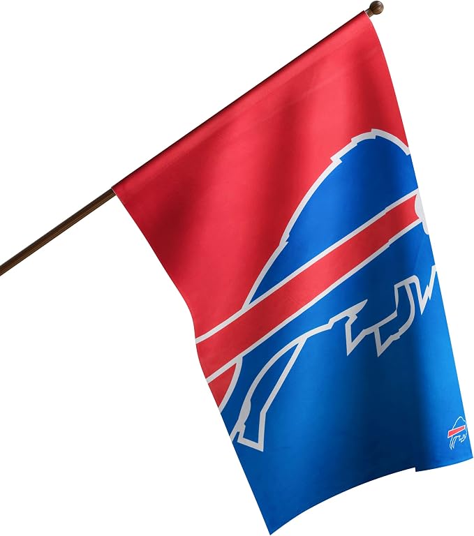 NFL Double Sided Team Logo Vertical Flag (40" x 28")