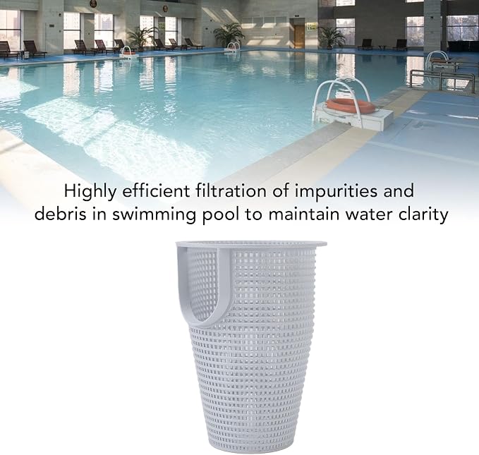 Yosoo 2400GPH Pool Pump Strainer Basket, Premium ABS Pool Centrifugal Pump Filter Basket Replacement for Clear Swimming Water, and Easy to Replace