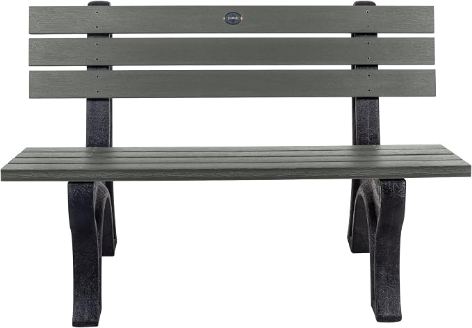 Sequoia Professional CM-BENSQ43-CGE Aurora 4 ft Park Bench, Coastal Teak