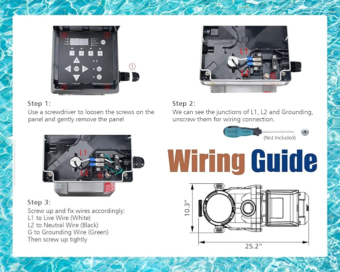 CIPU 3 HP Variable Speed Pool Pump, 230V, Intelligent Control, Red | High-performance 3 HP variable speed pump uses intelligent control for efficient operation in pool water filtration systems.