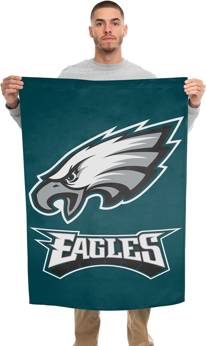 NFL Double Sided Team Logo Vertical Flag (40" x 28")
