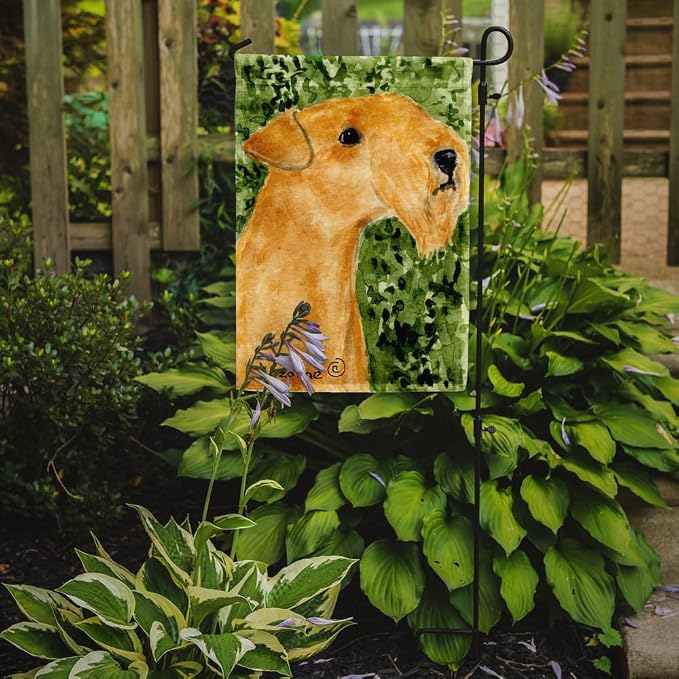Caroline's Treasures SS8804GF Lakeland Terrier Garden Flag Mailbox Flag Decorative Yard Flag Banner Outside Patio Artwork Yard Flower Beds, Garden Size, Multicolor