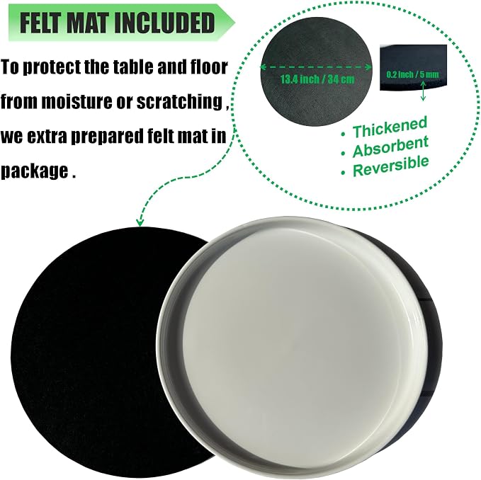 Yukfona Ceramic Plant Saucer Tray 2 Pcs 12 Inch White, 12.5" OD x11.9 ID x1.6 Deep| Fits Flower pots Bottom≤ 11.9", Heavy Duty Glazed Round Planter Drip with Catch Basin for Indoor Outdoor Plants