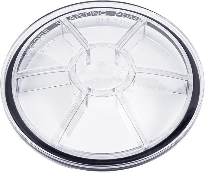 357151 Pump Lid with 350013 O Ring Replacement for Pentair Whisperflo WFE | XF Intelliflo VF, VS 3050, SVRS Clear Pool Pump Cover Lid,High Performance Pool Pumps and Variable Speed Spa Pump Parts