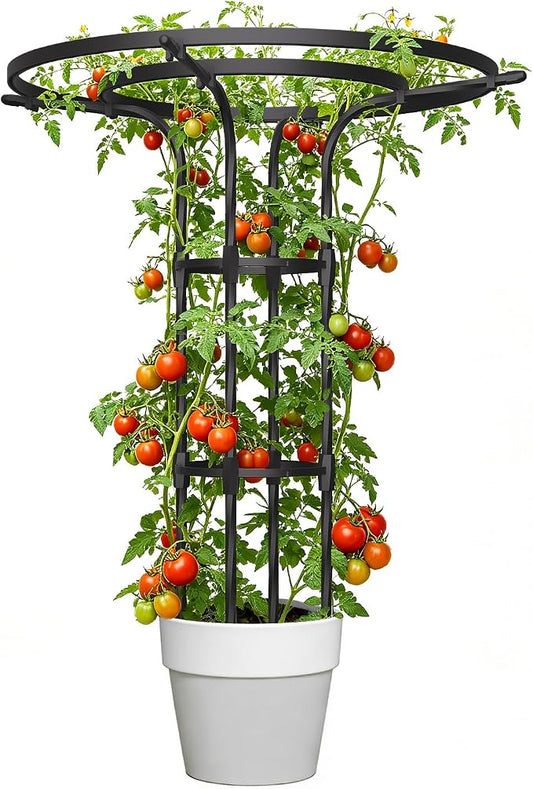 Garden Trellis for Climbing Plants Outdoor,43 Inch Umbrella Trellis for Potted Plants,Plant Trellis Support for Potted Plants Climbing Vine Rose Clematis Vegetable Trellis