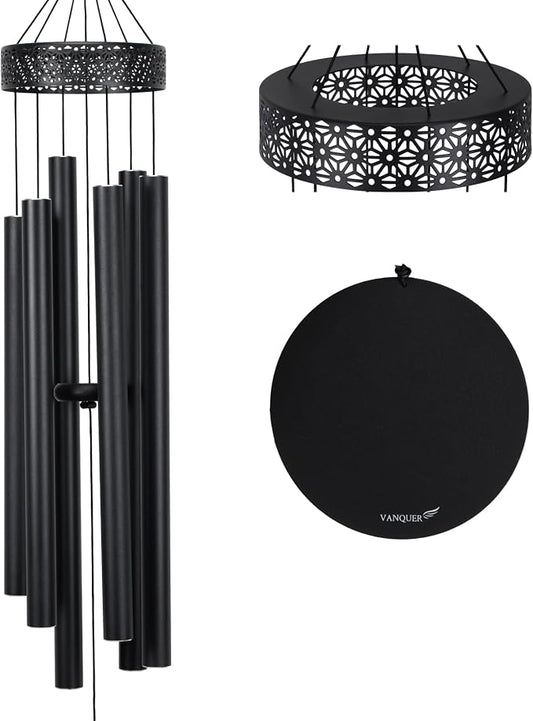 Vanquer Large Wind Chimes for Outside Deep Tone - 48'' Wind Chimes Outdoor Clearance, Deep Tone, Windchimes Outdoors, Memorial, Sympathy Gift, Garden Patio Yard, Home Décor