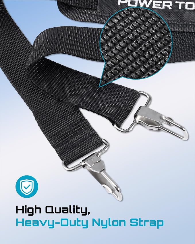 SEESII Universal Shoulder Strap for Cordless Pole Saw/Leaf Blower/Hedge Trimmer, Compatible with SEESII P6 Plus/P6 Ace/PB Ace/P6 Bonus, Black, 3-Pack