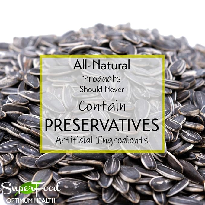 Gerbs Raw Whole Sunflower Seeds 2 lbs. | In-Shell, No Artificial Additives, Resealable Bag | Crack-and-Eat Crunchy Snack | Top 14 Allergen-Free