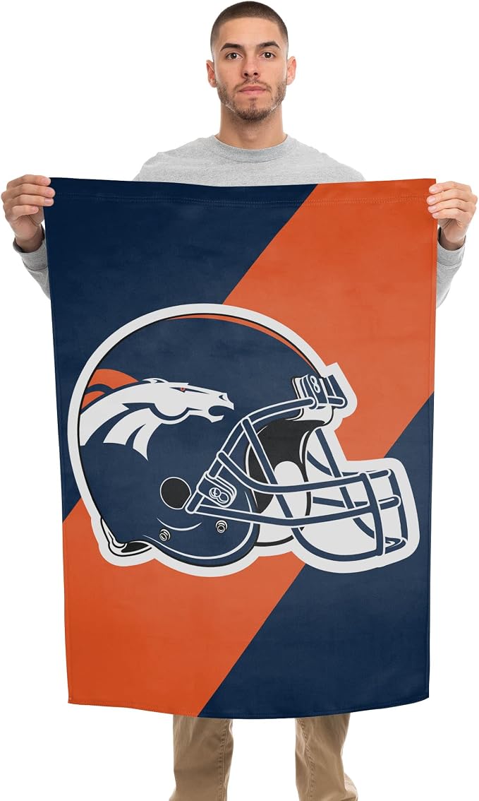 NFL Double Sided Team Logo Vertical Flag (40" x 28")