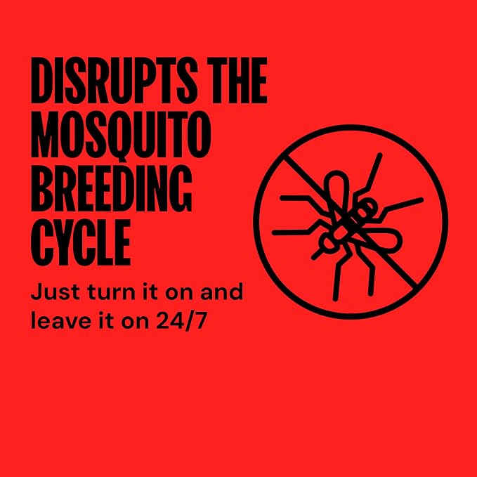 DynaTrap DT1130SR Mosquito & Flying Insect Outdoor Trap and Killer + DynaTrap 100611 Atrakta Lure Sachet, Lasts 60 Days, Mosquito Attractant