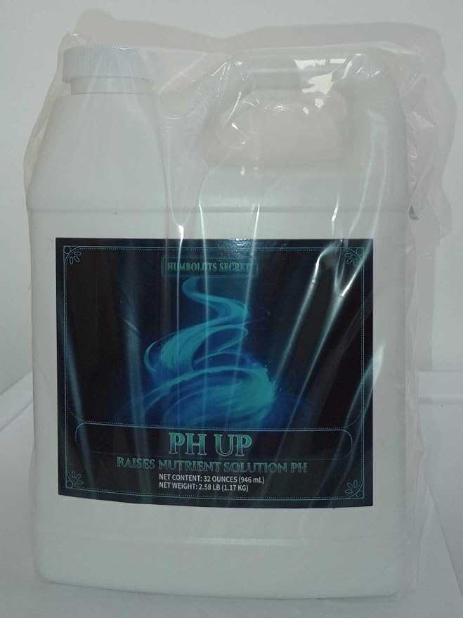 Humboldts Secret pH Up and pH Down Control Kit | Liquid Nutrient Solution Balancer for Plants | for Soil, Hydroponic, Coco, and DWC Systems | Supports Nutrient Absorption and Growth | 32 Ounce