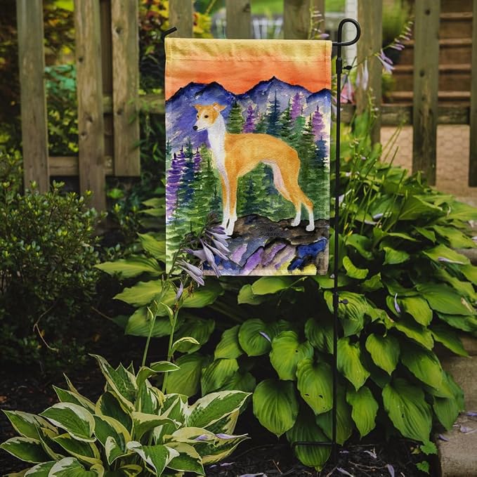 Caroline's Treasures SS8225GF Italian Greyhound Garden Flag Mailbox Flag Decorative Yard Flag Banner Outside Patio Artwork Yard Flower Beds, Garden Size, Multicolor