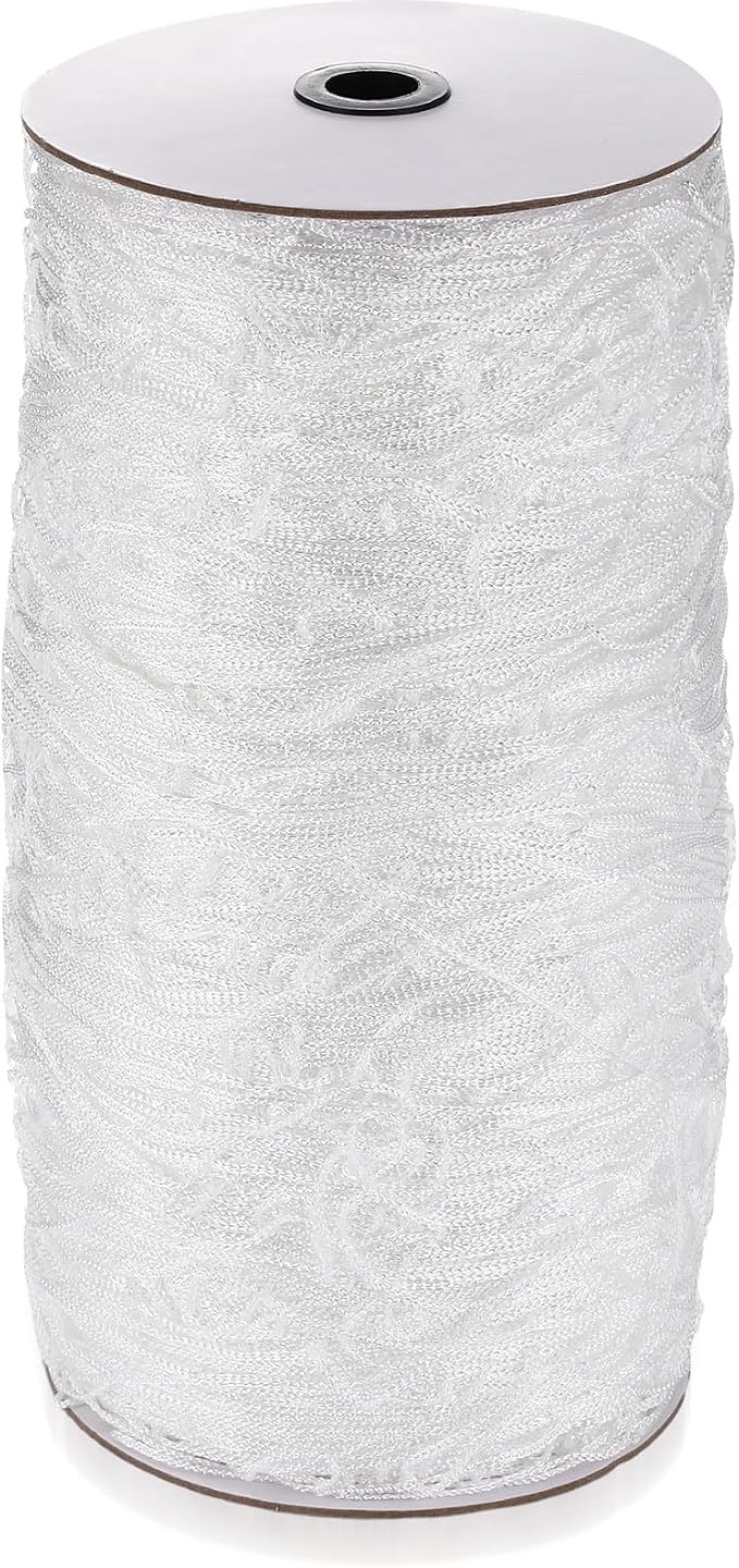 Berlune 5 x 1500 ft Trellis Netting Roll Heavy Duty Nylon Garden Trellis Netting with 6 Inch Mesh Soft Plant Support Net for Climbing Plants, Grape Racks, Growing Support Bean, Pea, Tomatoes