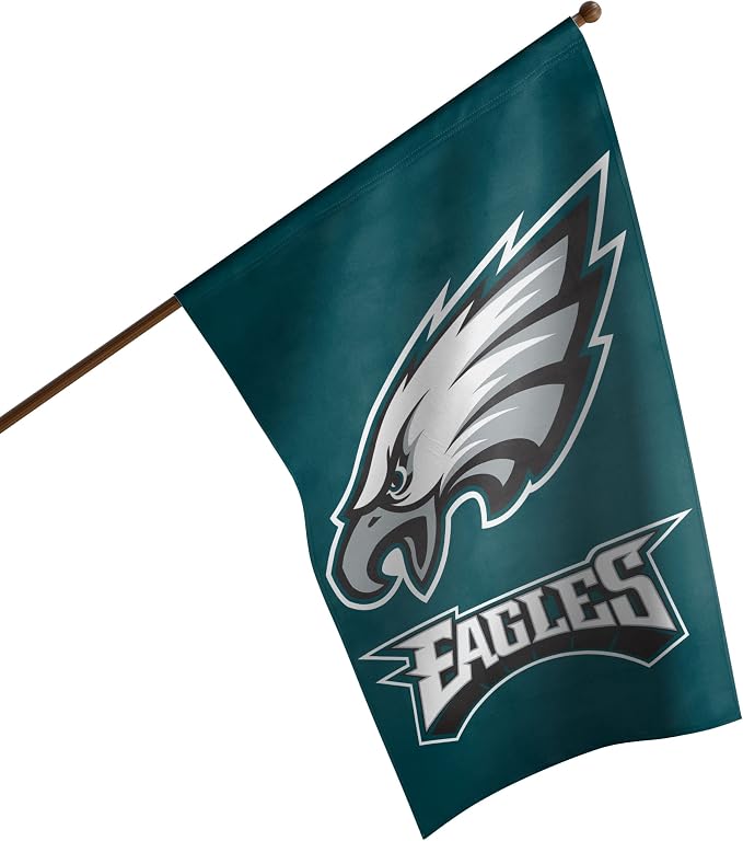 NFL Double Sided Team Logo Vertical Flag (40" x 28")