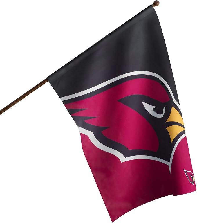 NFL Double Sided Team Logo Vertical Flag (40" x 28")