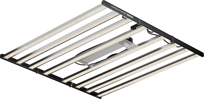 Mars Hydro FC-E1000W 5x5 LED Grow Light Full Spectrum for Veg Bloom Flower | BEST VALUE: Bridgelux 2835 Diodes, Osram660nm CSSRM6.24, 2.8 μmol/J PPE, 2800 μmol/J PPF, Max Coverage 5x5ft, Foldable Design