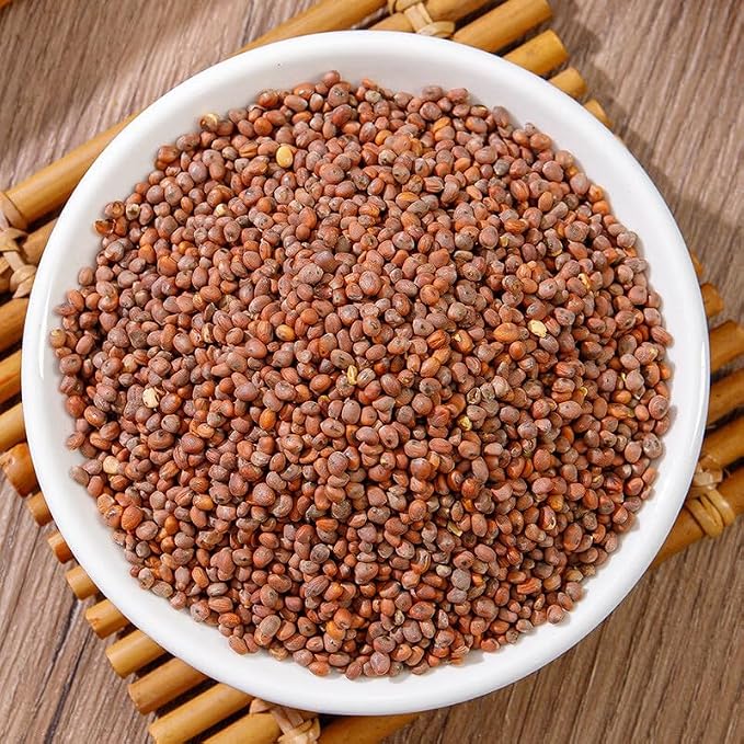 Fried Radish Seed 500g/17.6oz-炒莱菔子 | Lai Fu Zi, Stir-Fried Radish Seed, Natural Chinese Herbal Tea, Resealable Bag
