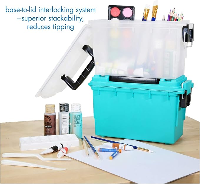 Logix 12533 Teal Craft Organizer,