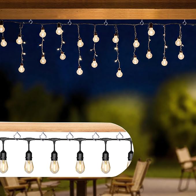 82 PCS Metal Sliver Eye Screw Hooks for Hanging Heavy Duty.Windproof Ceiling Hooks for Hanging Plants,Cup,Wind Chime,Bird Feeders,Christmas String Lights at Indoor&Outdoor 2.2 Inch