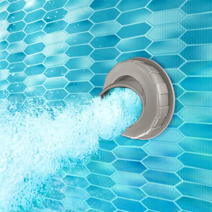 Funsicle SkimmerPlus 1,500 GPH Filter Pump for Above Ground Swimming Pools | 2-in-1 Filter Pump and Skimmer System for Easy Pool Cleaning & Maintenance, Sidewall-mounted design with Filter Cartridge