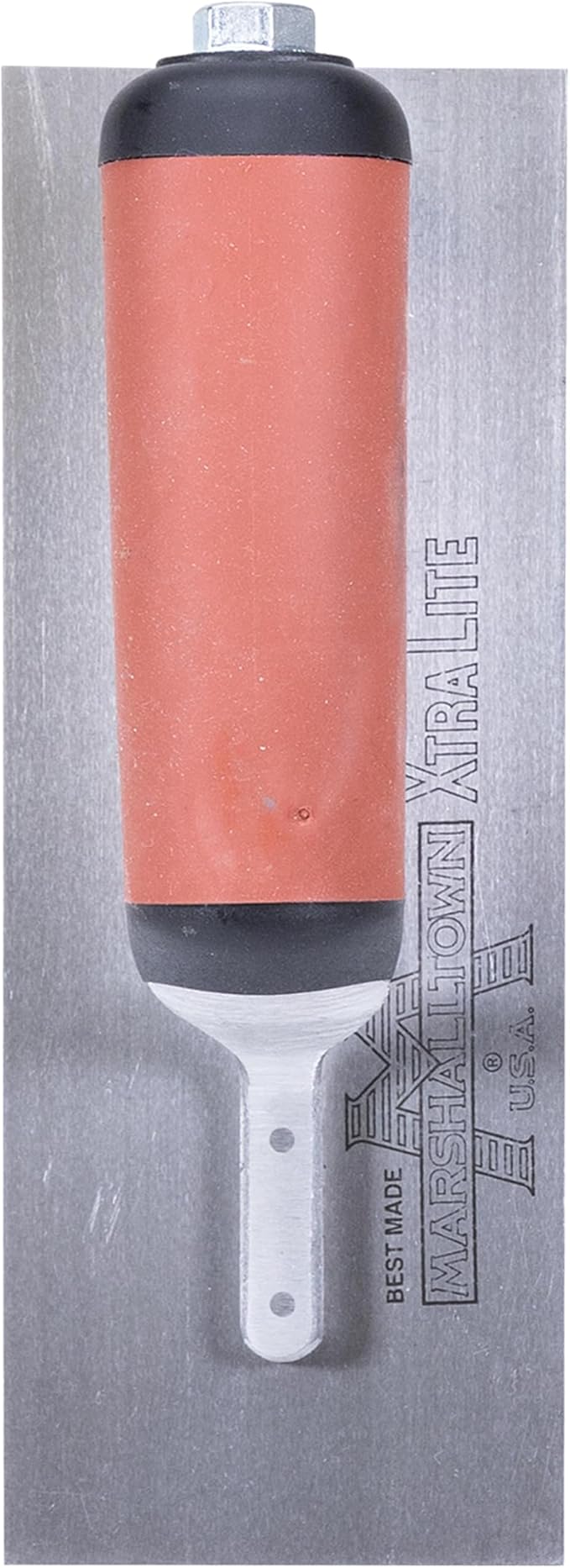 MARSHALLTOWN Mini Margin Trowel, 8 x 3 Inch Carbon Steel Blade, Concrete Finishing Trowel for Steps and Countertops, Made in USA, 11D