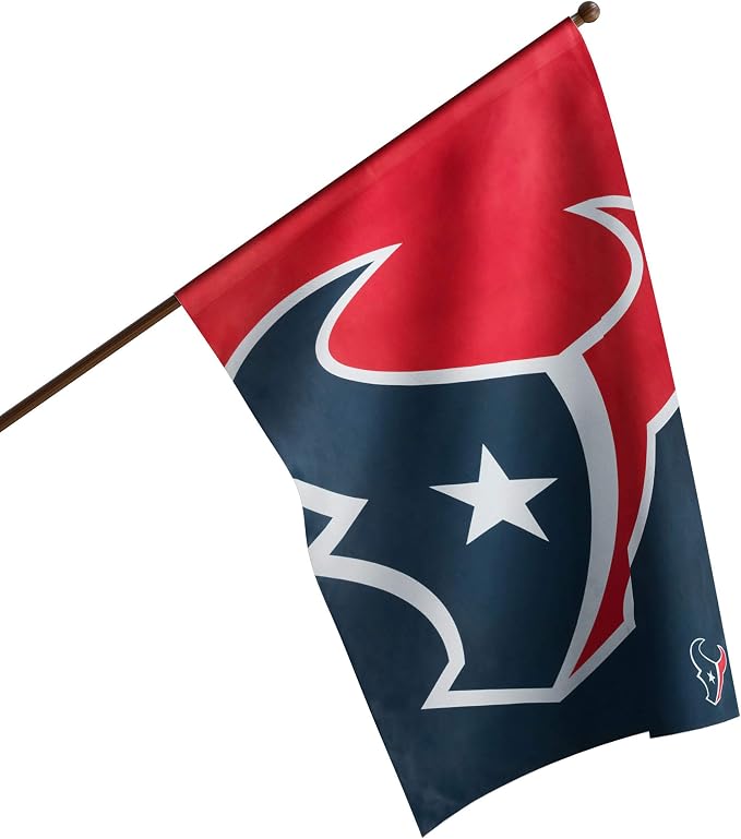 NFL Double Sided Team Logo Vertical Flag (40" x 28")