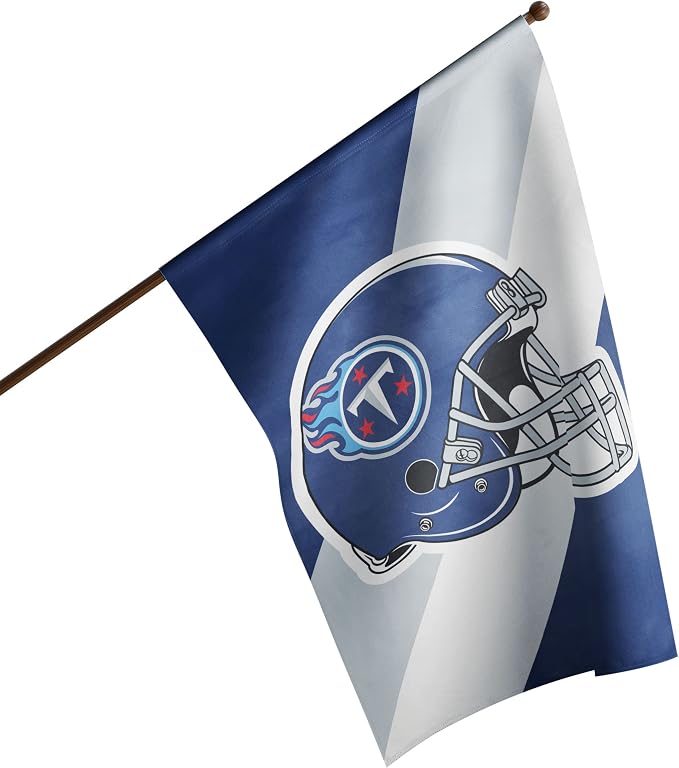 NFL Double Sided Team Logo Vertical Flag (40" x 28")