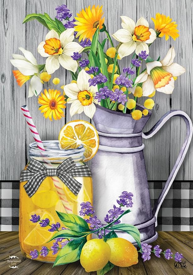 Briarwood Lane Lemonade Summer House Flag