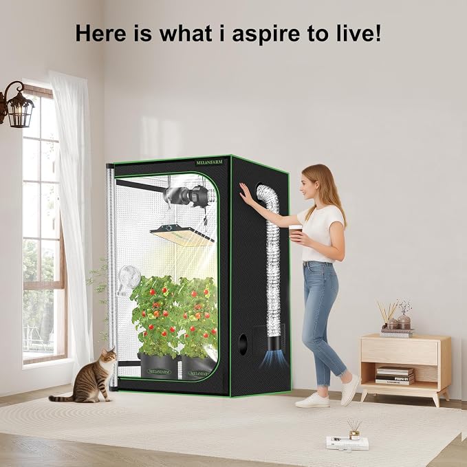 6" Air Carbon Filter Smelliness Control with Australia Virgin Charcoal, Odor Removal Carbon Filter for Grow Tent, Inline Fan, Hydroponics, Pre-Filter Included, Insulated Flange 6" x 12"