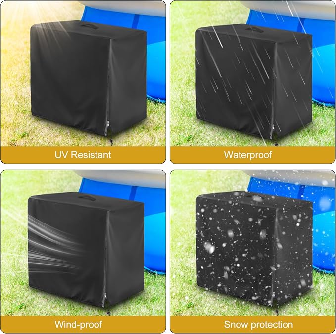 Pool Sand Filter Cover Oxford Cloth Cover For Intex for Krystal Clear Pump Filter, And Adjustable