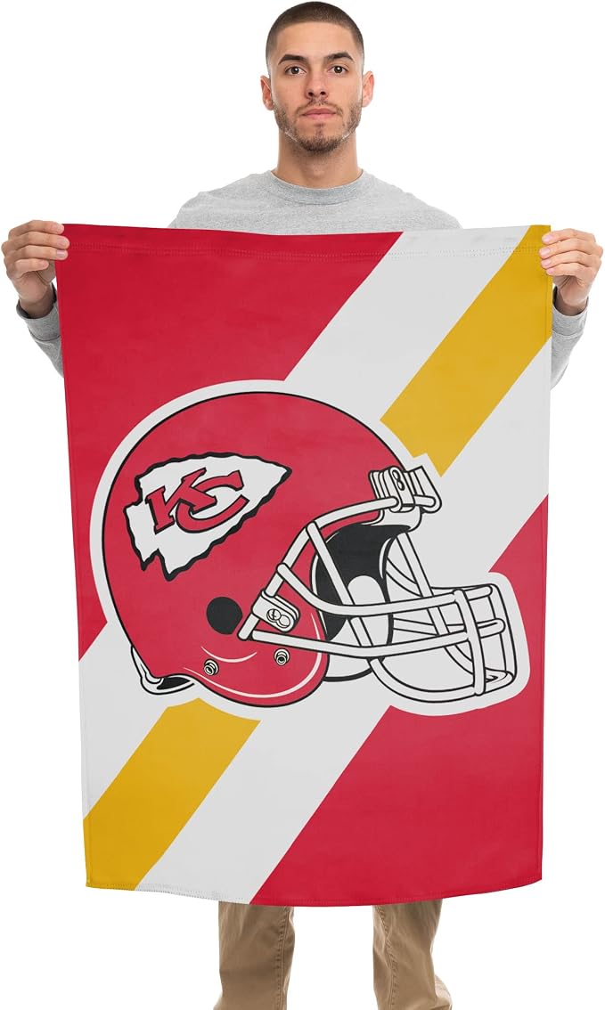 NFL Double Sided Team Logo Vertical Flag (40" x 28")