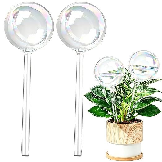Plant Self Waterer for Indoor Outdoor Plant – Self Watering Planter Insert When on Vocation, Plant Watering Globes Drippers for Who Busy Care Plant – Ideal House Garden Plant Water Bulb