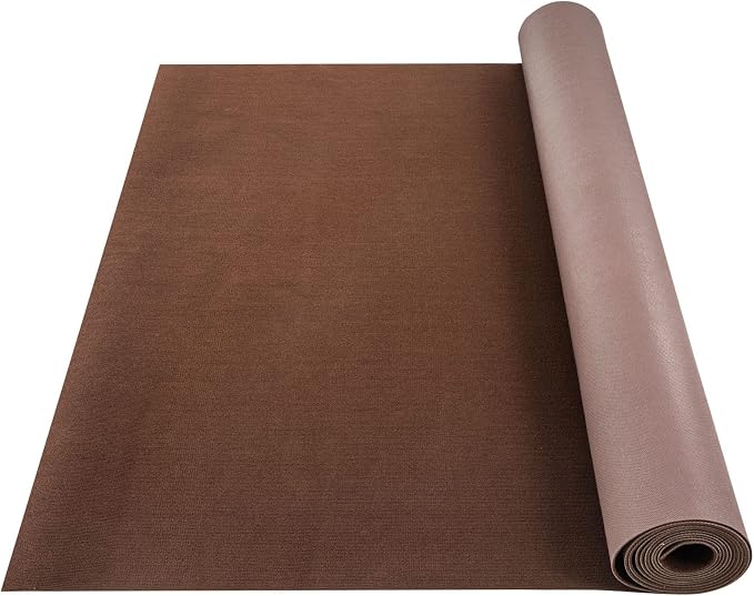 Happybuy 6 ft x 23 ft Deep Brown Marine Carpet for Boats Waterproof - 0.18" Thick Indoor Outdoor Rug Carpet Roll for Home Patio Porch Deck