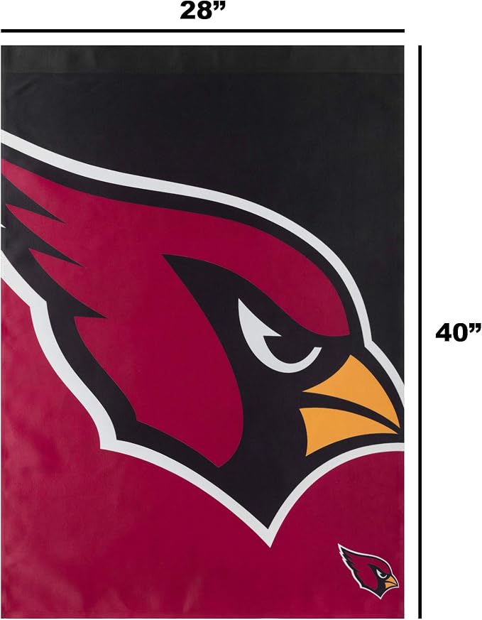 NFL Double Sided Team Logo Vertical Flag (40" x 28")