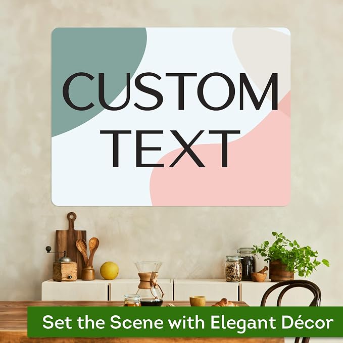 Custom Sign, Custom Street Sign, 11 Font Colors, 13 Font Styles, 4 Hole Options, 22 Sizes, 36x48 Inches, Rust Free DiBound, Fade Resistant, Made in USA by My Sign Center (Minimalist)