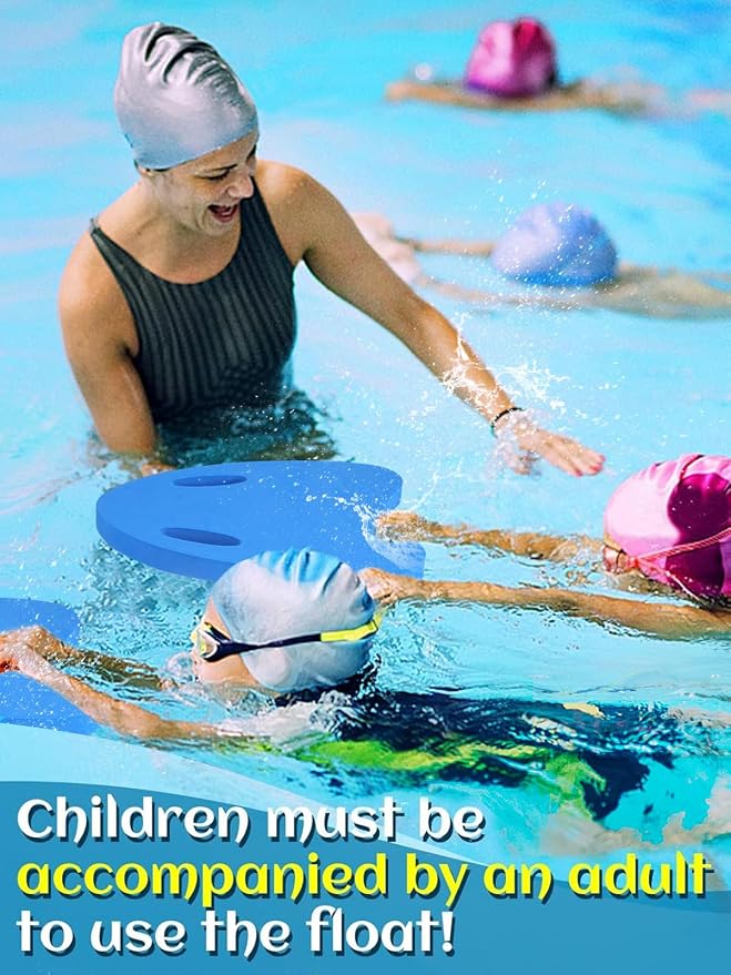 Aulock Swimming Kickboard for Kids with Handrail Hole | Safe Swimming Training Aid Kickboard, Practising Swimming Kickboard for Beginners, for Summer Pool Party