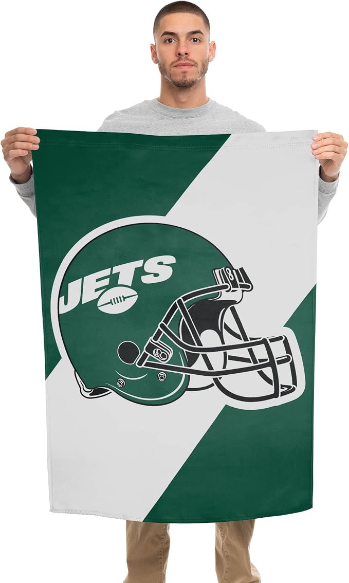 NFL Double Sided Team Logo Vertical Flag (40" x 28")