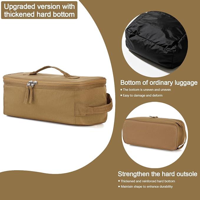6L Camping Storage Bag, Tactical Camping Storage Bag | 600D is durable, waterproof, Suitable for camping, traveling, picnicking